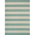 Couristan Afuera Yacht Club Sea Mist-Ivory Rug 2' x 3'7"