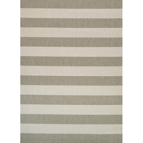 Couristan Afuera Yacht Club Tan-Ivory Rug 2' x 3'7"