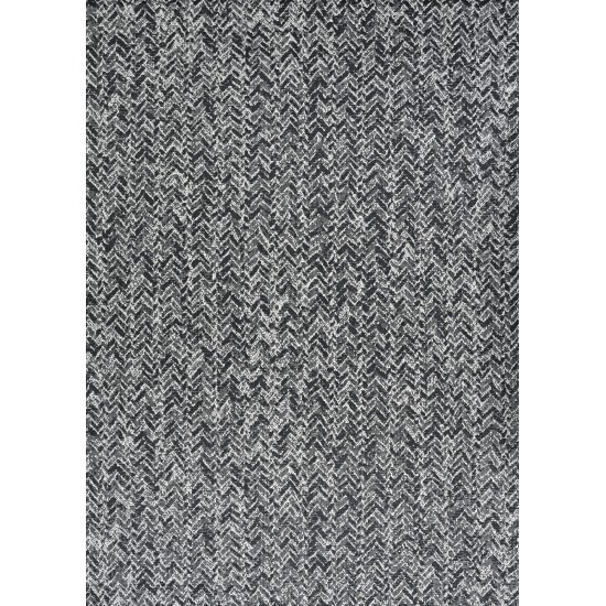 Couristan Afuera Harringbone Path Onyx-Shell Rug 2' x 3'7"