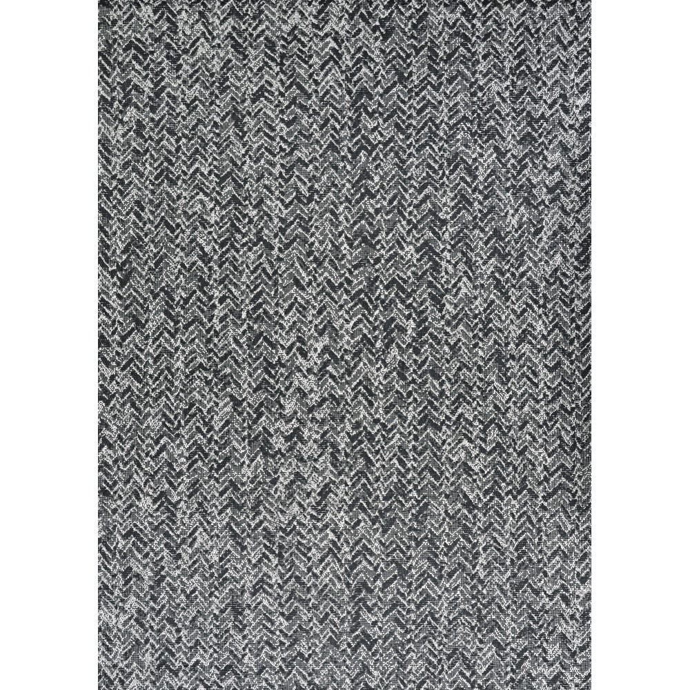 Couristan Afuera Harringbone Path Onyx-Shell Rug 5'3" x 7'6"