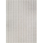 Couristan Aspen Textured Stripes Lt Beige Rug 5\' x 8\'