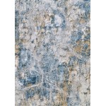 Couristan Brocatelle Gulf Streams Ocean-Cream Rug 7'10"x10'9"
