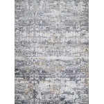 Couristan Brocatelle Lampas Silver-Cream Runner Rug 2'7"x7'10"