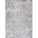 Couristan Brocatelle Oglive Silver-Cream Runner Rug 2'7"x7'10"