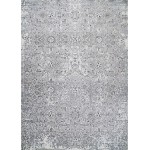 Couristan Brocatelle Velveteen Silver Rug 5'3"x7'6"