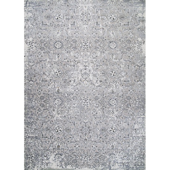 Couristan Brocatelle Velveteen Silver Rug 7'10"x10'9"