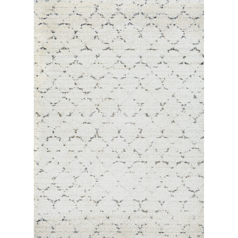 Couristan Bromley Davos Snow-Brown Rug 3'11" x 5'6"