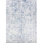 Couristan Calinda Kingsbury Steel Blue-Ivory Rug 2' x 3'