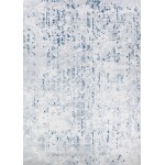 Couristan Calinda Kingsbury Steel Blue-Ivory Rug 3'3" x 5'3"
