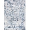 Couristan Calinda Samovar Steel Blue-Ivory Rug 3'3" x 5'3"