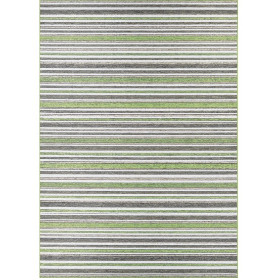 Couristan Cape Brockton Hunter Green-Brown Rug 3'11" x 5'6"