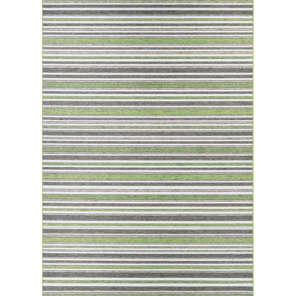 Couristan Cape Brockton Hunter Green-Brown Runner Rug 2'3" x 11'9"
