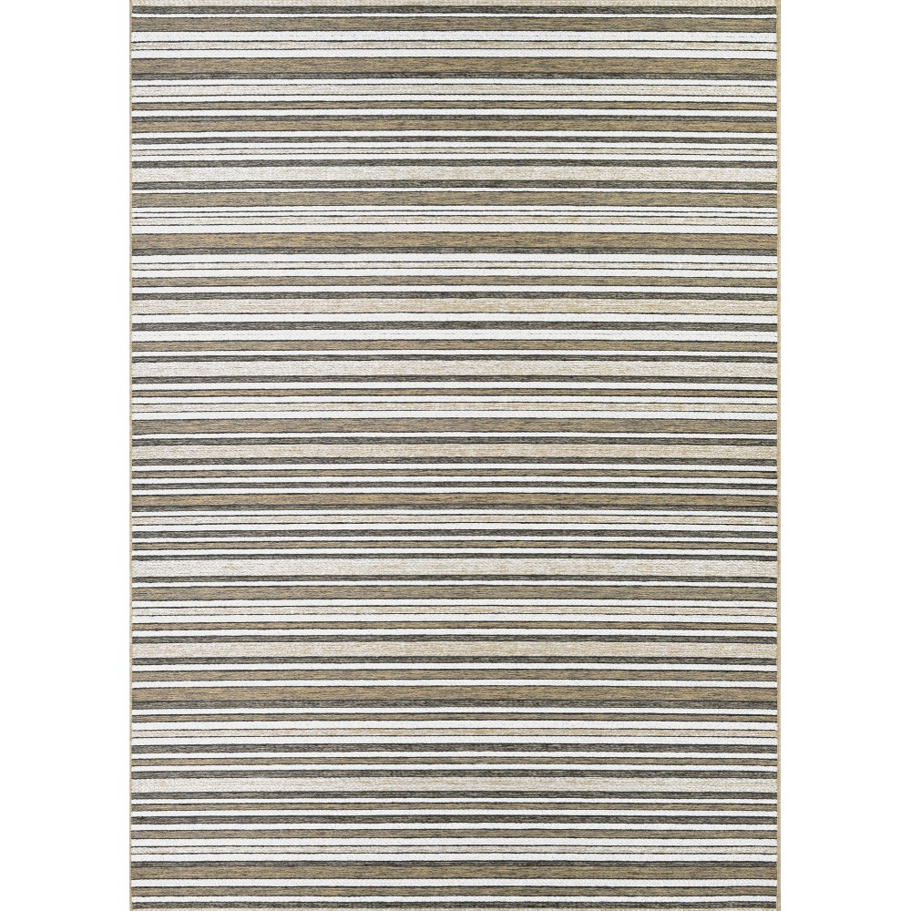 Couristan Cape Brockton Light Brown-Ivory Rug 2' x 3'7"