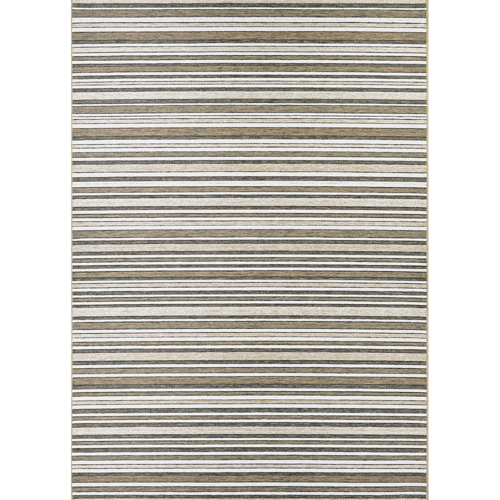 Couristan Cape Brockton Light Brown-Ivory Runner Rug 2'3" x 7'10"