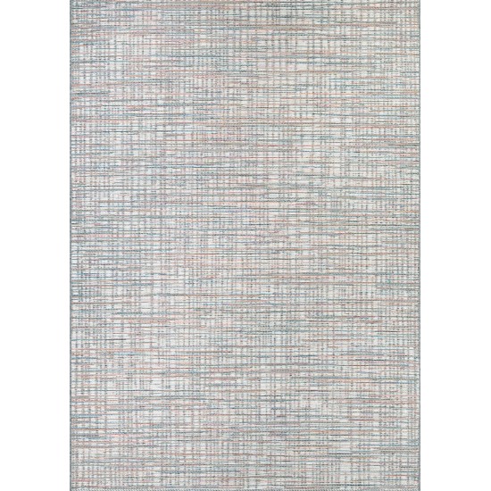 Couristan Cape Falmouth Ivory-Coral Rug 6'6" x 9'6"