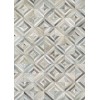 Couristan Chalet Blocks Ivory Rug 2' x 4'