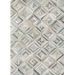 Couristan Chalet Blocks Ivory Rug 3.6 x 5.6