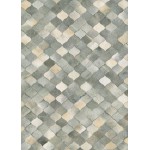 Couristan Chalet Diamonds Ivory-Grey Rug 8\' x 11\'