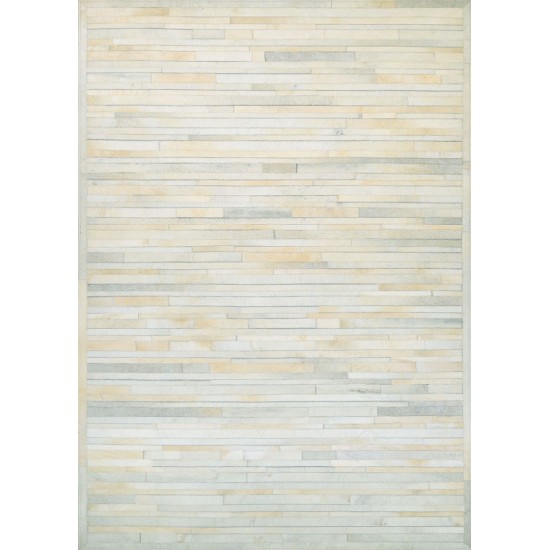 Couristan Chalet Plank Ivory Rug 2' x 4'