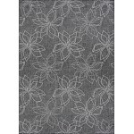 Couristan Charm Botanical Ash Runner Rug 2'2" x 7'6"