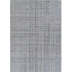 Couristan Charm Grasscloth Grey-Denim Rug 2'2" x 4'3"