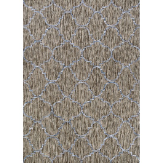 Couristan Charm Thornbury Sand-Ivory Rug 5'3" x 7'6"