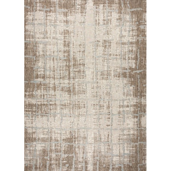 Couristan Charm Tiverton Sand-Ivory Rug 5'3" x 7'6"