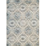 Couristan Cire Cherrington Greige-Antique Cream Rug 3'11" x 5'5"