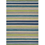 Couristan Cottages Alki Ocean Shades Rug 8\' x 10\'