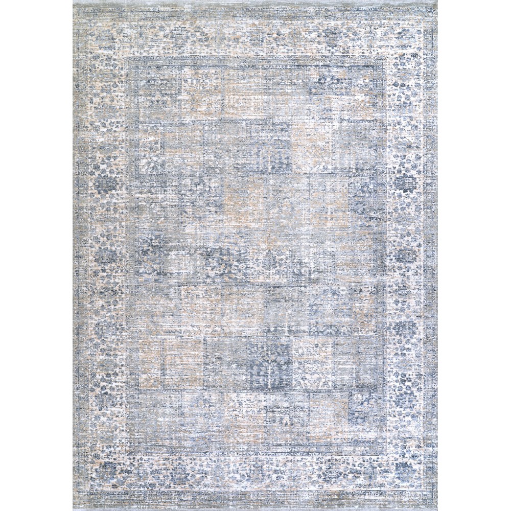 Couristan Couture Persian Garden Pewter-Mode Beige Rug 5'3" x 7'6"