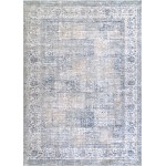 Couristan Couture Persian Garden Pewter-Mode Beige Rug 5'3" x 7'6"