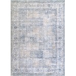 Couristan Couture Persian Garden Pewter-Mode Beige Rug 7'10" x 10'9"