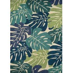 Couristan Covington Monstera Cream-Multi Rug 2' x 4'