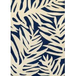 Couristan Covington Palms Navy Rug 8' x 11'