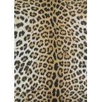 Couristan Dolce Amur Leopard New Gold Rug 2'3" x 3'11"