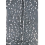 Couristan Dolce Hyena Denim-Silver Rug 2'3" x 3'11"