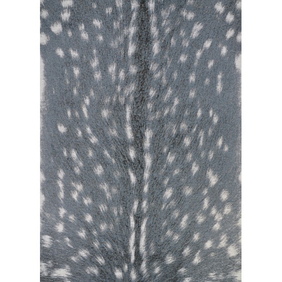 Couristan Dolce Hyena Denim-Silver Rug 2'3" x 3'11"