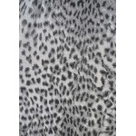 Couristan Dolce Lynx Ivory-Charcoal Rug 4' x 5'10"