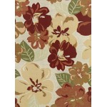 Couristan Dolce Novella Rose Bud Rug 2'3" x 3'11"