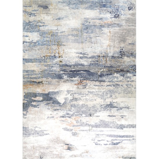 Couristan Dreamscape Horizon Blue-Ivory Rug 5' x 8'