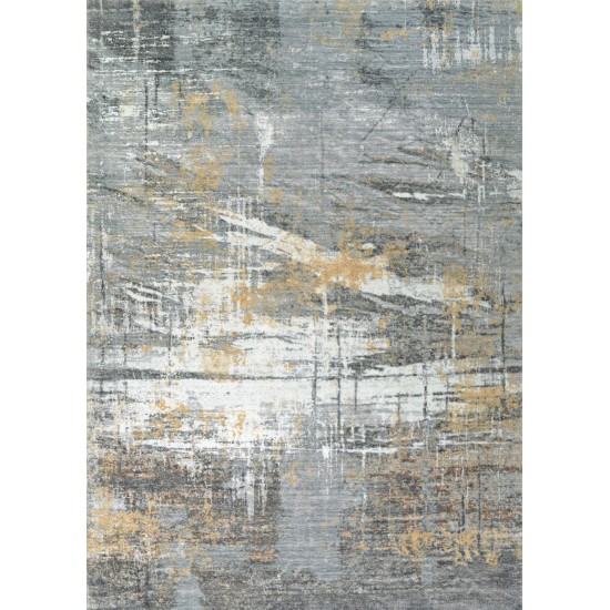 Couristan Dreamscape Tranquil Grey-Mocha Rug 5' x 8'