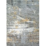 Couristan Dreamscape Tranquil Grey-Mocha Runner Rug 2'6" x 8'