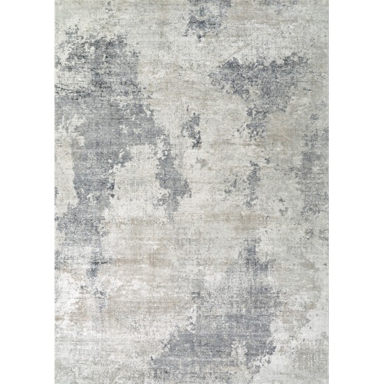 Couristan Dreamscape Watercolors Ivory-Grey Rug 5' x 8'