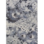 Couristan Easton Bountiful Pewter Rug 3'11" x 5'3"