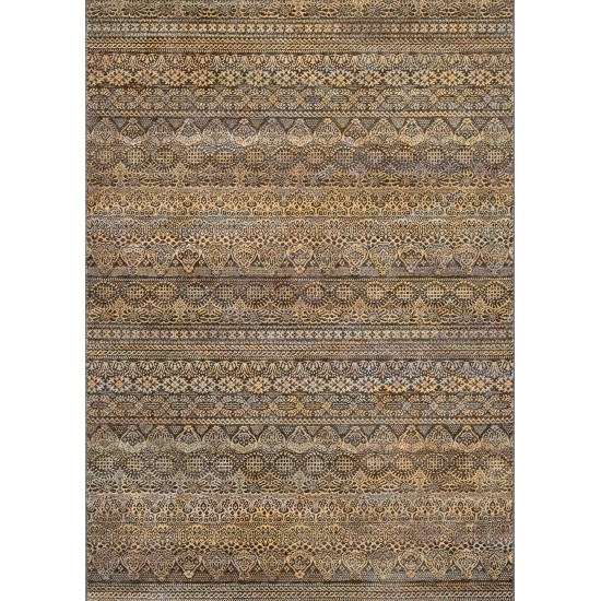 Couristan Easton Capella Brown-Multi Runner Rug 2'7" x 7'10"