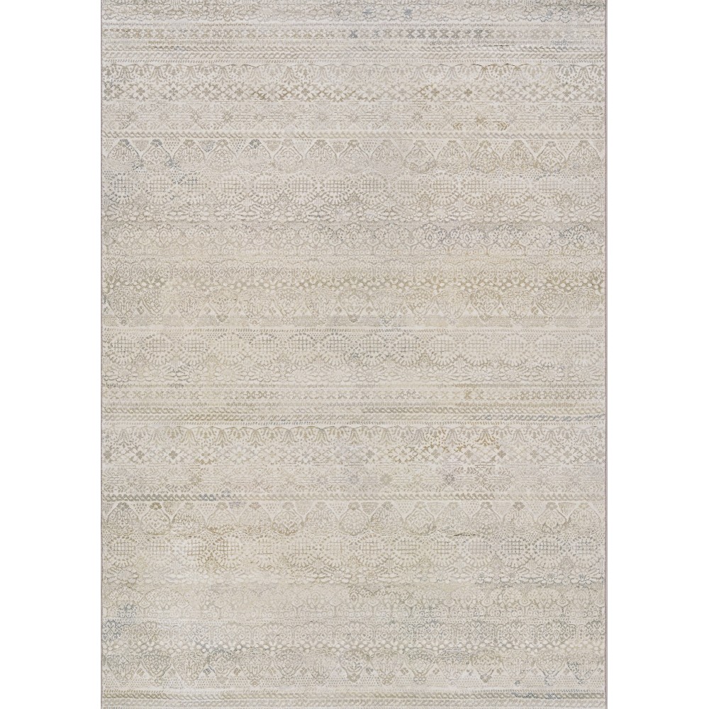 Couristan Easton Capella Ivory-Light Grey Rug 6'6" x 9'6"