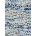 Couristan Easton Charles Bone-Blue-Multi Runner Rug 2\'7" x 7\'10"