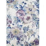 Couristan Easton Floral Chic Bone-Multi Runner Rug 2'7" x 7'10"