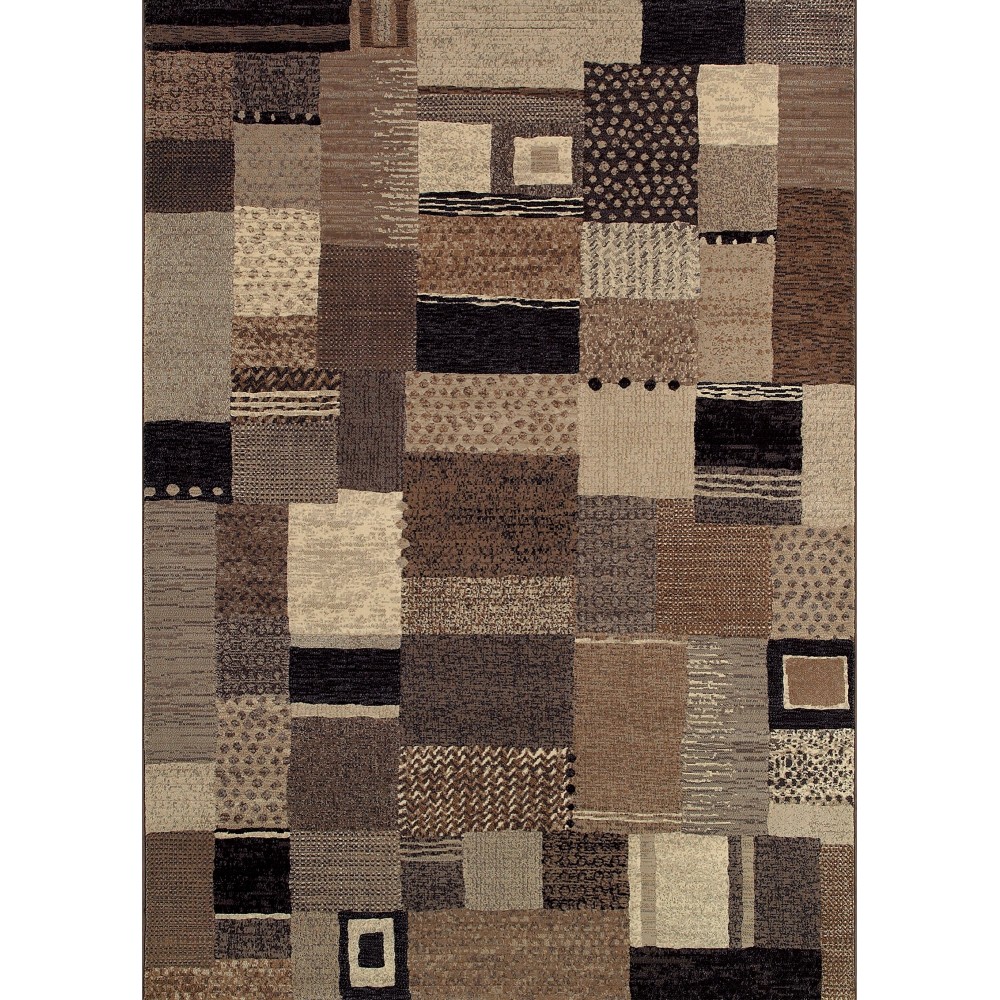 Couristan Easton Maribel Ivory-Grey Rug 3'11" x 5'3"