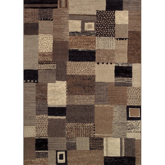 Couristan Easton Maribel Ivory-Grey Runner Rug 2'7" x 7'10"